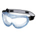 3M Lunettes-masque de sécurité Fahrenheit - Spécialement conçues pour les applications chimiques - Protection anti-buée - 1 pièce - Bleu/Tran...