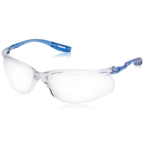 3M Tora (CCS) - Frameless Clear Safety Glasses with Blue Temples