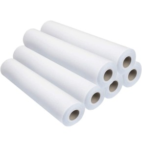 6 Rouleaux d'examen à usage unique en cellulose, double couche, cm 60 x 70 m. Medical Sud, Fabriqué en Italie 6 Rouleaux d'examen à usage unique en cellulose, double couche, cm 60 x 70 m. Medical Sud, Fabriqué en Italie