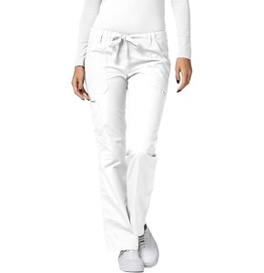 Adar Universal Pantalon Médical Femme - Pantalon Coupe Droite avec Cordon Adar Universal Pantalon Médical Femme - Pantalon Coupe Droite avec Cordon