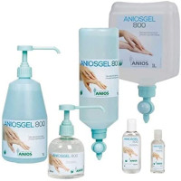 Anios Hydroalcoholic Friction Disinfectant Gel with Pump Dispenser 1L Bottle