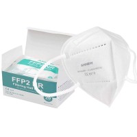 ANNEW 20x Masque FFP2 NR Certifié Norme CE EN149, Haute Filtration, Stock France, Livraison Rapide