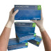 ARNOMED Non-Powdered Disposable Latex Gloves Size M: Box of 100 for Reliable and Comfortable Protection