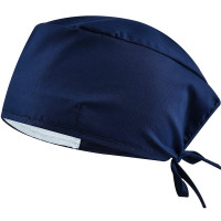 B-well Fabric Surgical Cap for Medical Staff - Blue - One Size Fits All