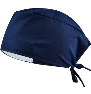 B-well Fabric Surgical Cap for Medical Staff - Blue - One Size Fits All