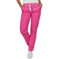 B-well Dante Pantalon Médical Femme/Homme avec 5 Poches Unisexe Ceinture élastique Vêtements Médicaux