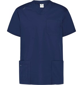 B-well Marco Tunique Homme Manches Courtes Blouse Medicale Homme Manche Courte et col en V B-well Marco Tunique Homme Manches Courtes Blouse Medicale Homme Manche Courte et col en V