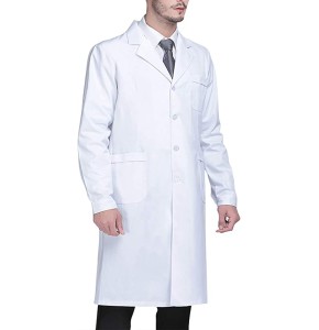 Beautyshow Women's White Laboratory Coat, Professional Medical Uniform, Nurses Lab Coats