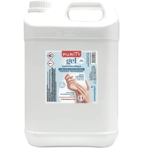 Bidon de 5 litres Gel Hydroalcoolique - Fabrication française