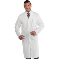 White Medical Blouse 100% Cotton with Long Sleeves