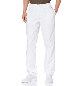BP 1645 130 Pantalon unisexe en pur coton Blanc Taille BP 1645 130 Pantalon unisexe en pur coton Blanc Taille
