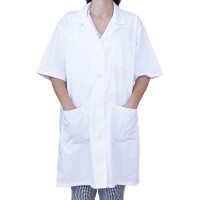 BSPOT Blouse médicale femme (de laboratoire, pour infirmière, pour médecin) à manches courtes