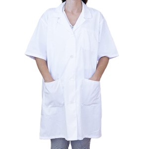 BSPOT Blouse médicale femme (de laboratoire, pour infirmière, pour médecin) à manches courtes
