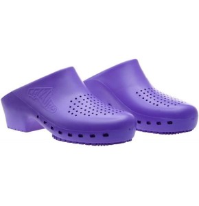 Calzuro Chaussons sanitaires S Classic avec trous professionnels CE 38-39 aubergine Calzuro Chaussons sanitaires S Classic avec trous professionnels CE 38-39 aubergine