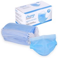 CHAMP HEALTH Box of 50 Surgical Masks - CE Certified - EN14683 Standard - Type IIR - Disposable Protection - EFB>98%