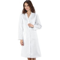 Chemises Femme Blanc Pur Coton Laboratoire Pharmacien Herboristerie Vétérinaire