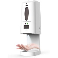 Automatic Infrared Contactless Wall-Mounted Hydroalcoholic Gel Dispenser - 1300ML Reservoir