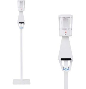 Hand Sanitizer Dispenser | Gocciasana Hydroalcoholic Solution Dispenser | Gel Dispenser with Stand