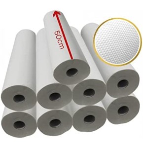 Drap d'examen gaufré 100% pure ouate blanche Drap d'examen gaufré 100% pure ouate blanche