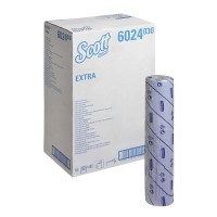 Drap d’examen SCOTT EXTRA (59W) 6024-6 rouleaux de 135 formats bleus à 2 plis