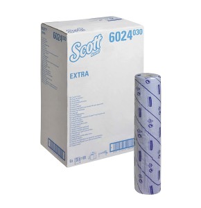 Drap d’examen SCOTT EXTRA (59W) 6024-6 rouleaux de 135 formats bleus à 2 plis Drap d’examen SCOTT EXTRA (59W) 6024-6 rouleaux de 135 formats bleus à 2 plis
