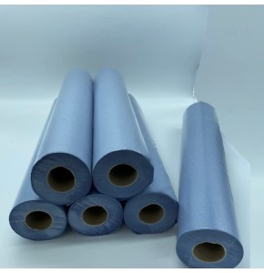 DRAP EXAMEN BLEU PLASTIFIÉ IMPERMÉABLE - 50 X 38-150 FORMATS - PROTECTION POUR MATELAS, TABLE, LIT - QUALITÉ MÉDICALE - ABSORBANT - CARTON DE 6 ROULEAUX DRAP EXAMEN BLEU PLASTIFIÉ IMPERMÉABLE - 50 X 38-150 FORMATS - PROTECTION POUR MATELAS, TABLE, LIT - QUALITÉ MÉDICALE - ABSORBANT - CARTON DE 6 ROULEAUX