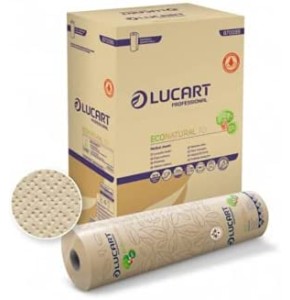 Draps d'examen en papier EcoNatural - 59 cm x 70 m - Prédécoupé 38 cm - 6 rouleaux Draps d'examen en papier EcoNatural - 59 cm x 70 m - Prédécoupé 38 cm - 6 rouleaux