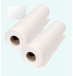 Embossed Exam Sheets - Pure White Cotton - 2 rolls of 70 x 35 cm - 135 Sheets