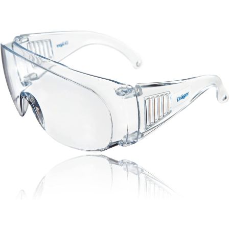 Dräger X-pect 8110 Surlunettes de Protection | 1 Paire de Lunettes de sécurité Anti-buée | pour l'agriculture, l'industrie et Le Laboratoire