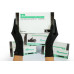 Box of 200 Nitrile Gloves (L, Black) - Disposable Examination Gloves, Powder-Free, Latex-Free, Non-Sterile