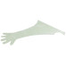 Veterinary Gloves with Shoulder Protection: Non-Sterile, Wearable on Both Sides - Transparent Green