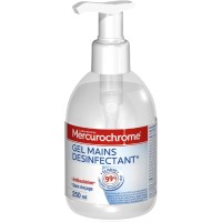 Gel mains désinfectant Mercurochrome - 250 mL