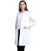 IMJONO White Lab Coat for Kids - 7-18 years old - Girl or Boy - Physics and Chemistry Class - Long Sleeves - School Student - 100% Cotton