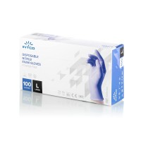 Intco Certified Premium Medical Nitrile Gloves, Dentists, Healthcare Centers (1000, L)