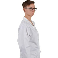 KOKOTT Women's Laboratory Coat in 100% Cotton - Ideal for Work and Studies