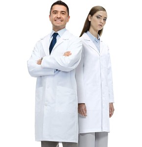 Lab Coat X White Chemistry Blouse, Unisex, Model X2, White