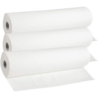 LPM - White Embossed Pure Wadding Examination Paper - 50 cm Width - 3 Rolls