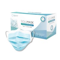 Disposable Surgical Mask - Box of 50 - Type 2R - Made in France - Filtration of over 98% - 3-Ply Masks - NF EN 14683