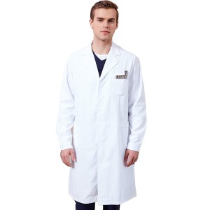 Matchwill Laboratory Coat - Cotton and White - Suitable for Men, Women, Dentists, Students, Scientific Experimentation