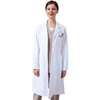Matchwill Laboratory Coat/Medical Uniform Blouse, Cotton, and White - Suitable for Men &