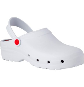 REPOSA Light Shock Sabots infermiere, Chaussures infirmières Chaussures de santé EVA réticulées Confortables et légères, Tige fermée, Trous latéraux, Semelle Anatomique REPOSA Light Shock Sabots infermiere, Chaussures infirmières Chaussures de santé EVA réticulées Confortables et légères, Tige fermée, Trous latéraux, Semelle Anatomique