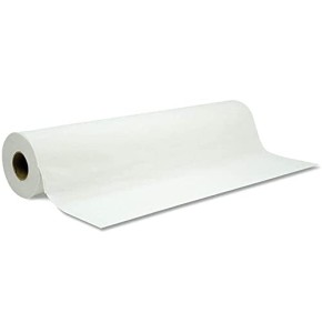 Rouleau de papier hygiénique pour canapé Blanc 50 cm de large x 40 m de long Rouleau de papier hygiénique pour canapé Blanc 50 cm de large x 40 m de long