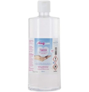 Solution Hydroalcoolique - 500 ml - Propreté des mains en 30 secondes, sans eau ni savon