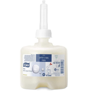Tork 420502 Soft Mini Liquid Soap, 8 pieces