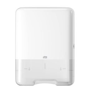 Tork Distributeur pour essuie-mains pliés en V blanc H3, gamme Elevation, 553000 Tork Distributeur pour essuie-mains pliés en V blanc H3, gamme Elevation, 553000