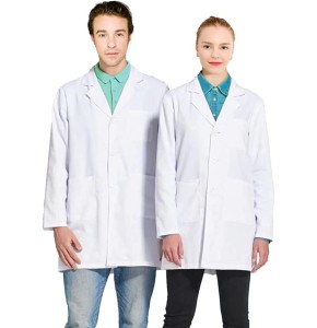 UNAKU Unisex Laboratory Blouse for Students, Doctors, and Nurses - Suitable for Scientific Laboratories and Cosplay