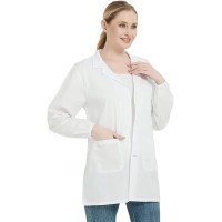 UNAKU Blouse de Laboratoire - Mann's weißes Hemd - Étudiants, Laboratoire Scientifique, Infirmière, Cosplay