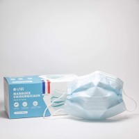 UniR 3-Ply Surgical Masks Adults Type 2R IIR, Made in France, BFE + 98% (1 box of 50 masks)