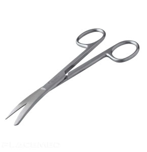 HOLTEX Dolphin Curved Scissors - Precise and Safe Cutting for Patients