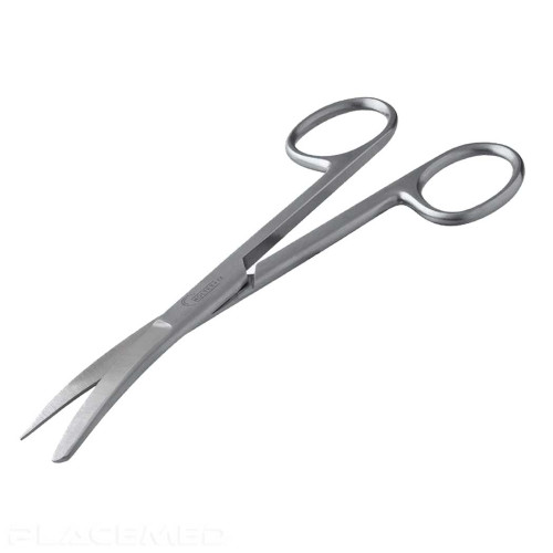 HOLTEX Dolphin Curved Scissors - Precise and Safe Cutting for Patients